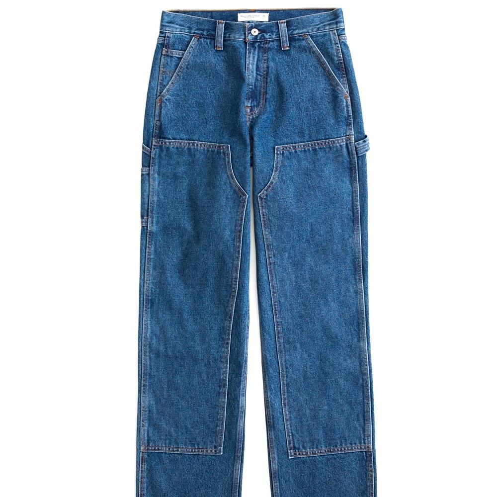 Abercrombie & Fitch, The Dad High Rise Carpenter Jean